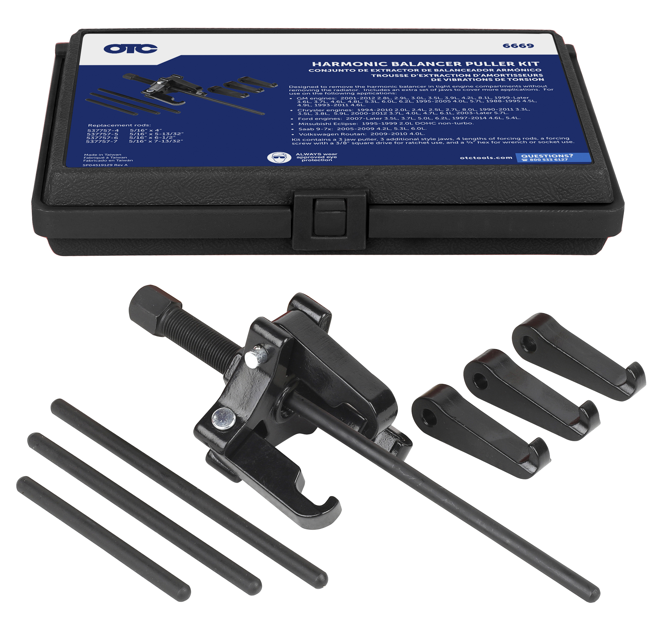 10200 Tool - Harmonic Balancer Puller/Installer kit