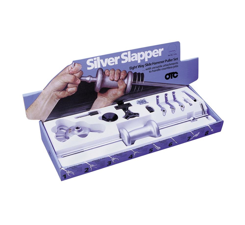 Silver Slapper 8-Way Slide Hammer Puller Set | OTC Tools