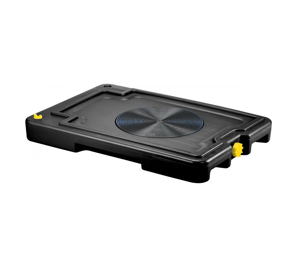 Snap-on Low Profile Fluid Receiver