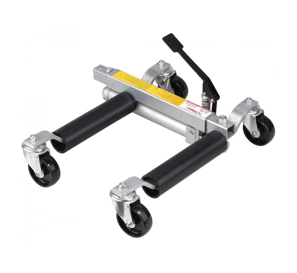 Car jack store rollers