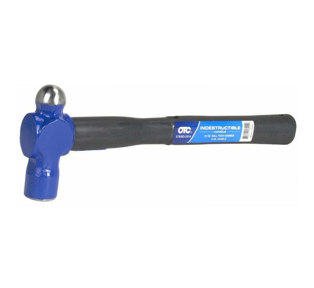 24 oz., 14 in. Ball Pein Hammer, Indestructible Handle | OTC Tools
