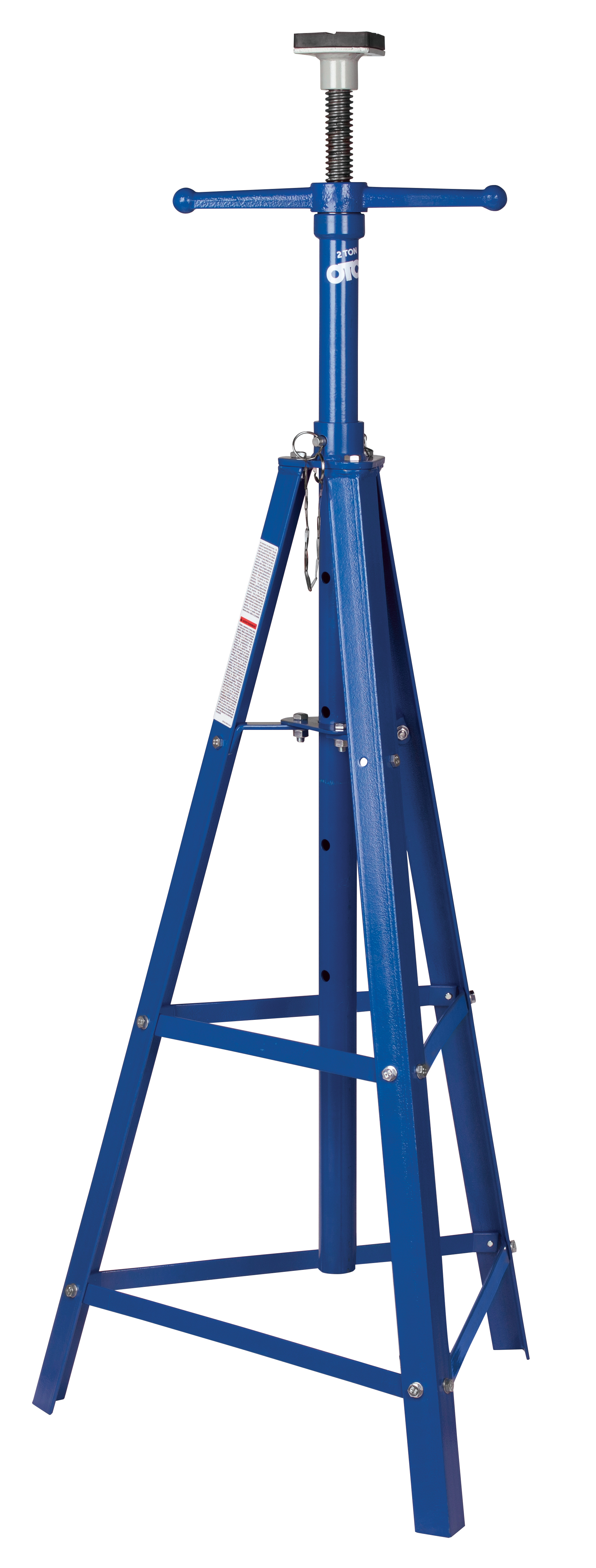 1,500 Lb Capacity Underhoist Auxiliary Stand with Foot Pedal